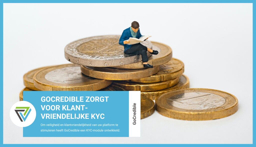 man op muntjes lezen krant euro euros grocredible klantvriendelijke kyc